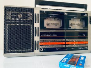 Radiomagnetofon/boombox ITT Weekend 320, rok 1986 - 8