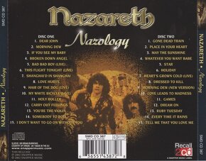 Prodám 4 ks CD Nazareth - rúzné výběry známých hitů: - 8