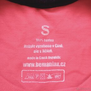 Tmavě červená mikina Bemaniax s dlouhým rukávem - 8