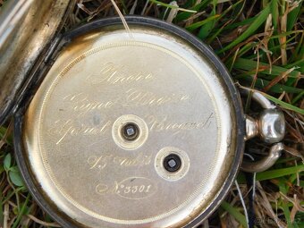 Starožitné kapesní hodinky - klíčovky Francie 1860 - 8