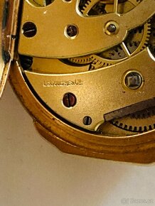 Zlaté 18-karátové kapesní hodinky Jaeger-LeCoultre - 8