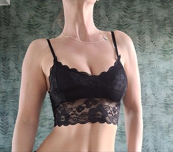 Nová sexy push up krajková podprsenka 75 B bralet - 8