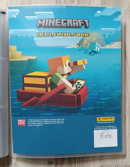 Sběratelské album Minecraft + kartičky - 8