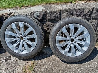 Originál ALU kola VW T-Roc R17 + zimní pneu - 8