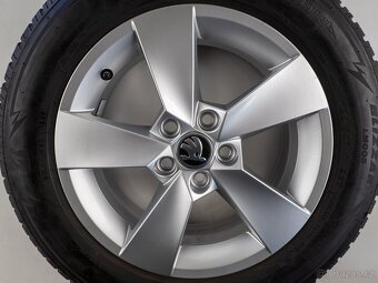 Škoda Fabia - Originání 15" alu kola - Zimní pneu - 8