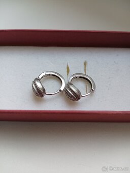 Stříbrné šperky s českým granátem - 8