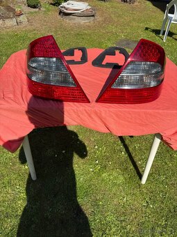 Mercedes Benz W211 světla komplet předek i zadek - 8