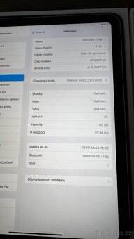 Apple iPad 10,9 Wi-Fi 64GB stříbrný - 8