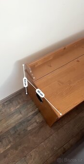 Truhla ikea dřevěná Leksvik - 8
