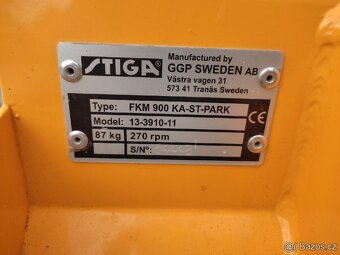 STIGA rotační kartáč, zametač - 8