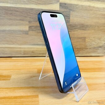 IPhone 16 256GB, black, 100% baterie, eSIM (rok záruka) - 8