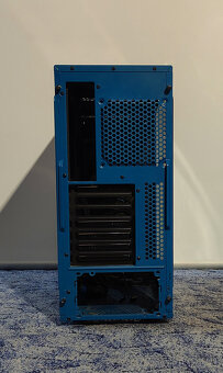 Počítačová skříň, Fractal Design Focus G Window Blue, 2x ven - 8