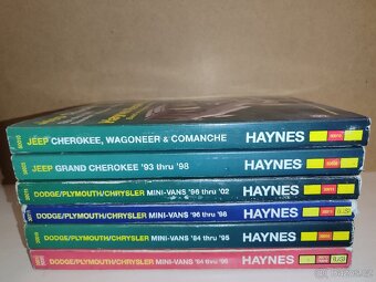 Haynes opravárenské příručky 6ks - 8