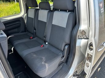 VW Caddy maxi 2.0Cng, r.2014, původ ČR, serviska, STK - 8