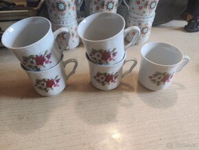 Retro hrníčky nepoškozené, málo používané - 8