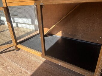 Vnitřní dřevěná klec pro hlodavce - 8