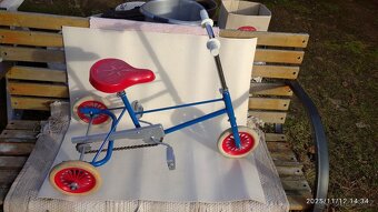 Dětská retro tříkolka - renovace - 8