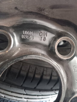 205/55R16 LETNÍ KOLA BRIDGESTONE ŠKODA OCTAVIA, GOLF IV - 8