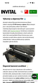 Akvárium 50l s led světlem - 8