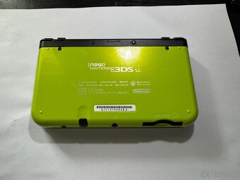 Nintendo New 3ds XL - Lime Green + usb-c + 32gb sd - 8