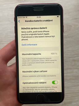 iPhone SE 2020, 256 GB – červený - 8