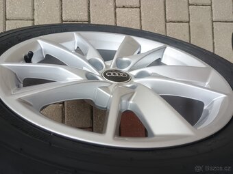 ALU kola Audi A4,  5x112 nová sada zimní - 8