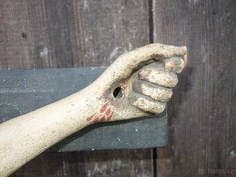 Starý Kristus dřevěný , super model - 8