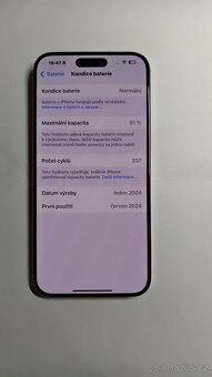 iPhone 15 pro max 256 - 8