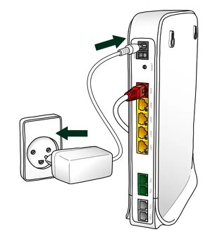WiFi modem YouSee 2841 Kaon DG3420TD - 8