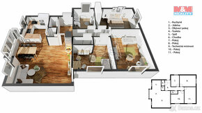 Prodej rodinného domu, 122 m², Senice na Hané, ul. Vodní - 8