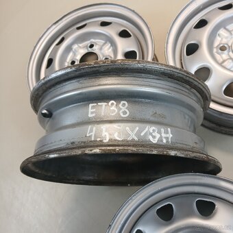 Disky na Felicia 4,5Jx13" ET38 4x100 57 - 4ks - 8