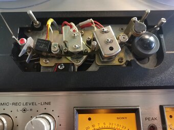 Kotoučový magnetofon SONY TC-378 - funkční - 8