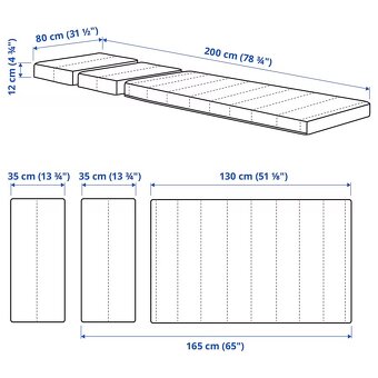 Dětská rostoucí postel Ikea BUSUNGE - 8