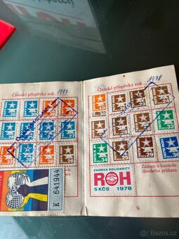 Sběratelský komplet – 138 členských průkazů ROH - 8