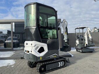 Minibagr XTM X10S PRO 2025 s kabinou - 8