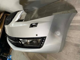ŠKODA OCTAVIA 3 13-17 náraznik OST + 4xPDC + maska - 8