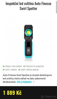 Auto finesse svítilna - 8