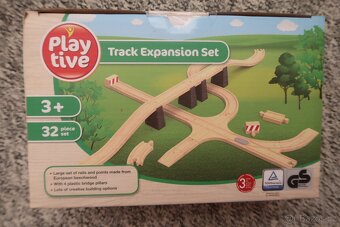 Stavebnice Playtive vláčky a doplňky - 8