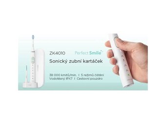 Zubní kartáček Concept ZK4010 +cestovní pouzdro+náhr.-NOVÝ - 8