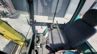 Minibagr Yanmar, rychloupínák, bez vůlí,nové dotahovací čepy - 8