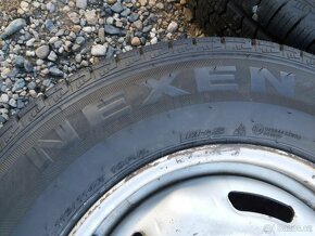 Sada 16" plechových disků 5x160 + C zimní pneu Nexen - 8