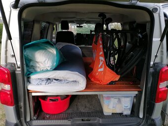 Spací vestavba Peugeot Expert, Citroen Jumpy, Toyota apod. - 8