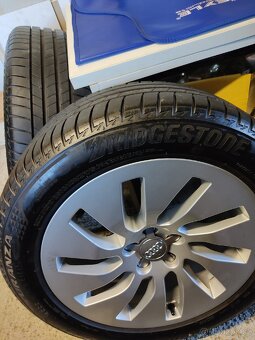 Alu kola Audi A6 A5 A7 5x112 r18 Originál,pneu7m 225/55/18 - 8