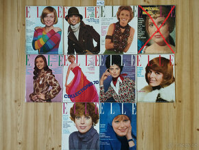 10x časopis ELLE 1969-1972 Francie - 8