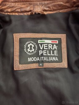 Pánská kožená bunda vel. M. - 8