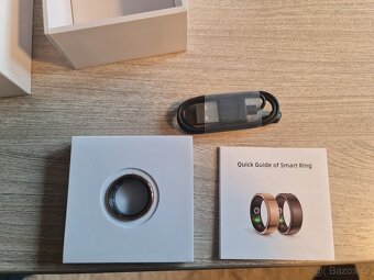 Chytrý prstýnek / Smart ring COLMI R02 - zlatý vel. 8 - 8