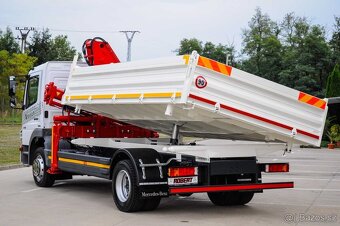 MERCEDES ATEGO 1218 TŘÍSTRANNÝ SKLÁPĚČ HYDRAULICKÁ RUKA EU4 - 8