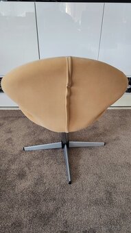 Designová otočná křesla SWAN, neprosezená, levně - 8