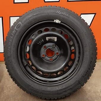 Kola na Audi A1, 5x100, zimní pneu 185/60 R15 - 8