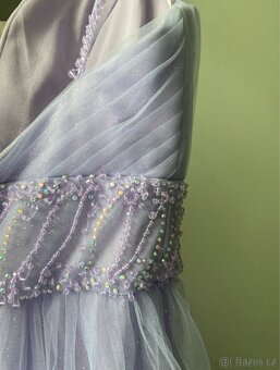 Světle fialové šaty - 8